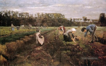  impressionismus - Kartoffelsammler Max Liebermann deutscher Impressionismus